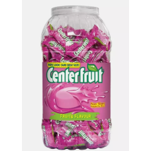Center Fruit Fruits Flavour Bubble Gum Jar 200 Pcs 600g