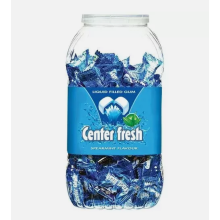 Center Fresh Mint Liquid-Filled Chewing Gum Jar 225 pcs, 675g