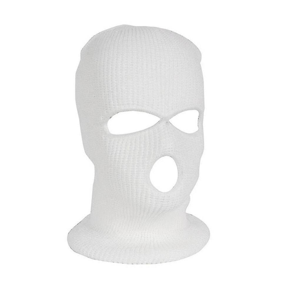 (White) Winter Balaclava Hood Beanie Warm Mask Tactical Face White 8792504026809