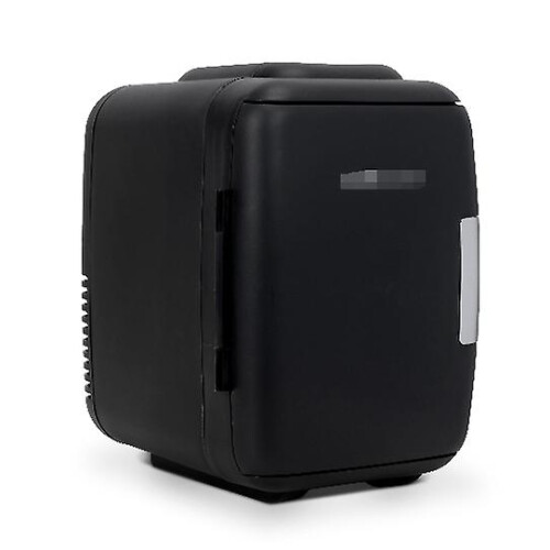 (Black mono, 9l) Bedroom Mini Fridge Small Portable