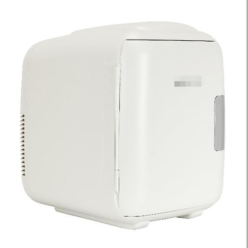 (White mono, 14l) Bedroom Mini Fridge Small Portable