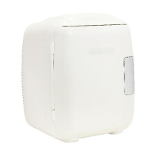 (White mono, 9l) Bedroom Mini Fridge Small Portable