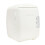 (White mono, 9l) Bedroom Mini Fridge Small Portable 1