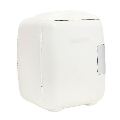 (White mono, 9l) Bedroom Mini Fridge Small Portable