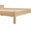 Birlea Double Bed Frame Oak Brown Wooden Herringford 4ft 6 135cm 7