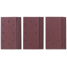 Einhell 15x Sandpaper Sheets For Orbital Sanders 187mm x 93mm Quick-Stick