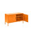 Meuble TV en métal orange Buffet bas rétro Buffet rétro 100cm 3