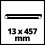 Einhell Einhell Belt File Precision Sander 500W TC-BF 500 E Corded Electric 10