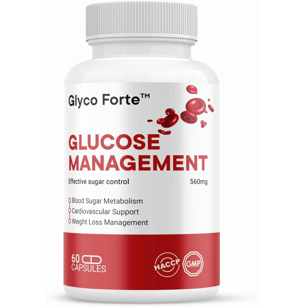 Supplement Paradise Glyco Forte - Glucose Management & Wellness Support - 60 Capsules