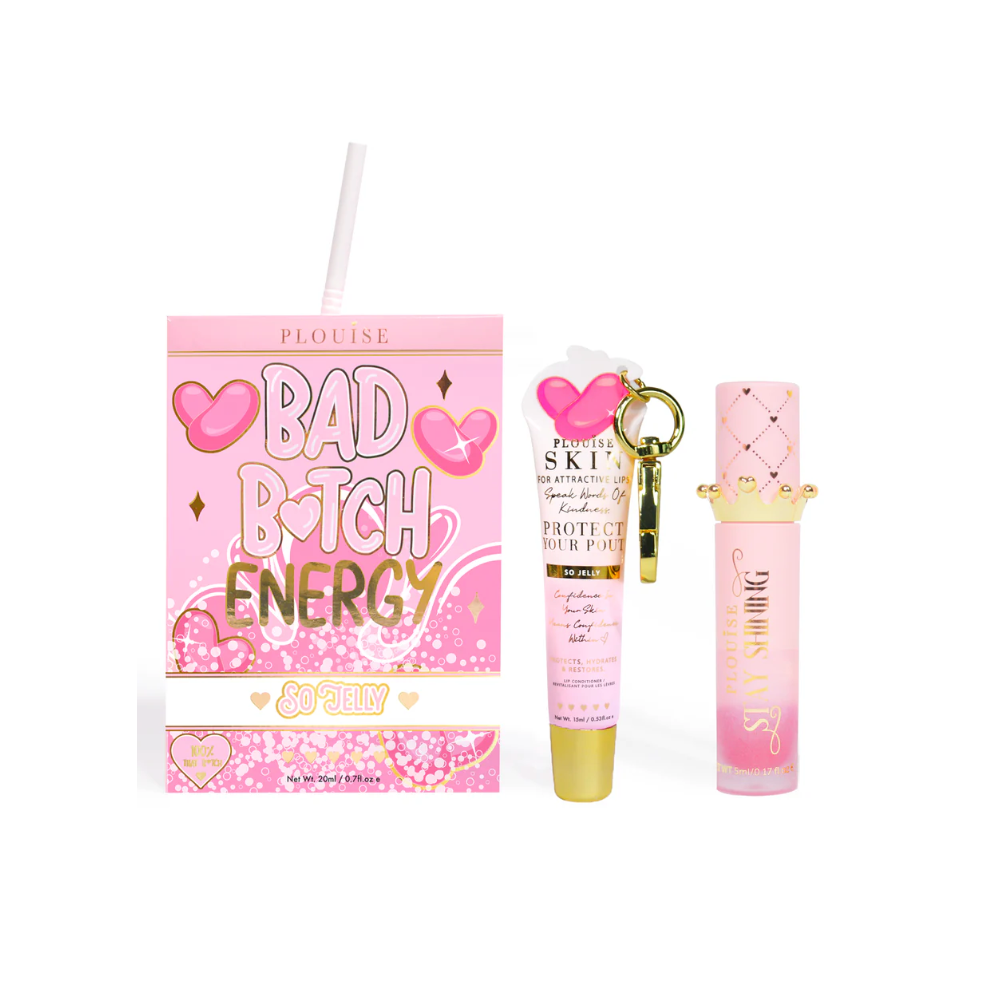 P Louise Pink Bad B*Tch Energy Lip Duo Candy Beans