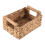 Small Wicker Baskets for Organizing Bathroom, with Wooden Handle 3