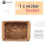 Small Wicker Baskets for Organizing Bathroom, with Wooden Handle 7