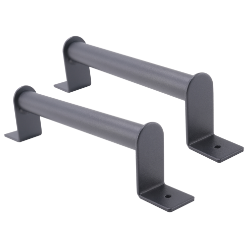 2Pcs Black Carbon Steel Sliding Barn Door Pull Handle 1