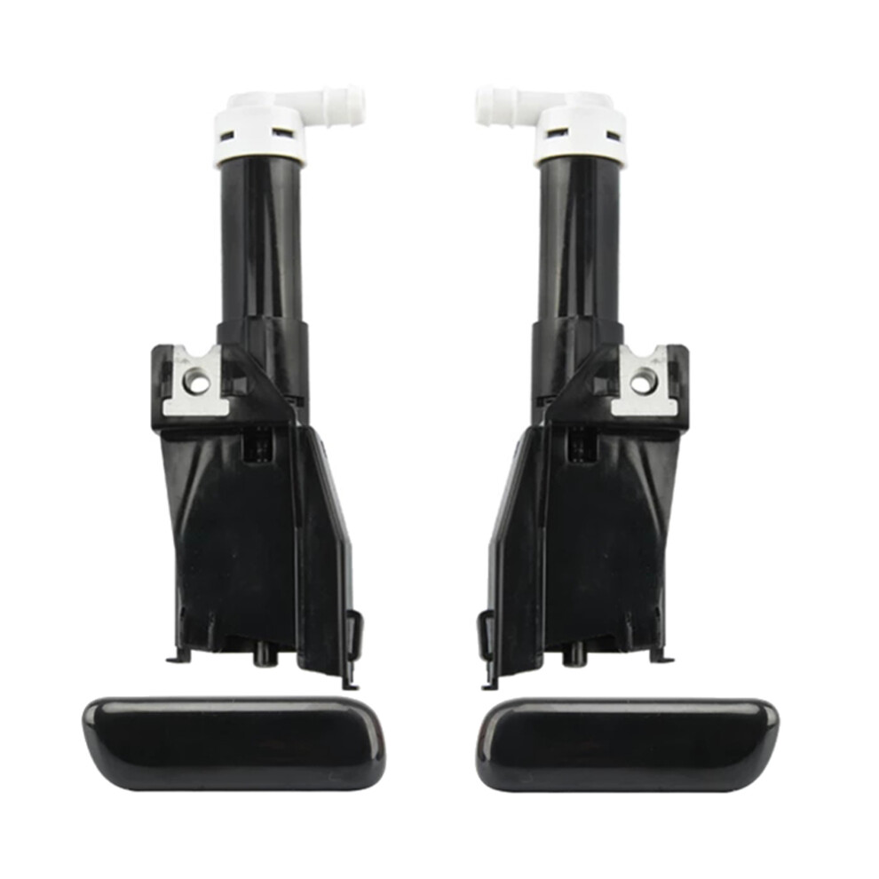 Car Headlight Washer Nozzle With Cover Cap For 4853816446069