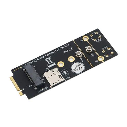Adattatore M.2(NGFF) Key B con slot SIM per modulo 3G/4G/5G 2
