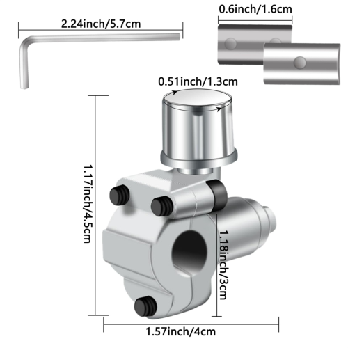 10Pack BPV-31 Piercing Valve Line Tap Valve Kits Adjustable 1