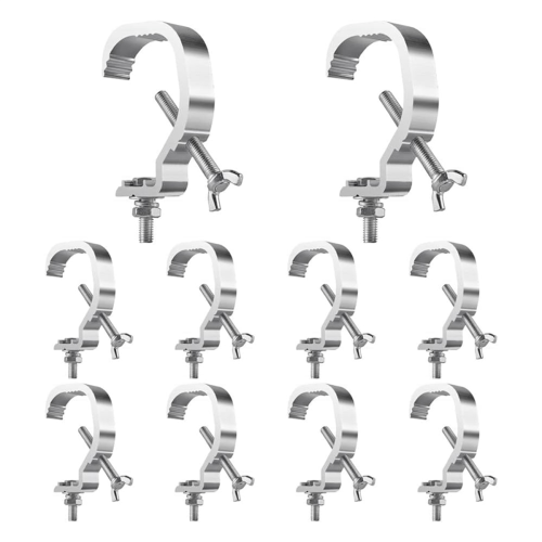 Grampo Truss C 1,18-2 polegadas, pacote com 10 grampos de treliça para luzes de palco