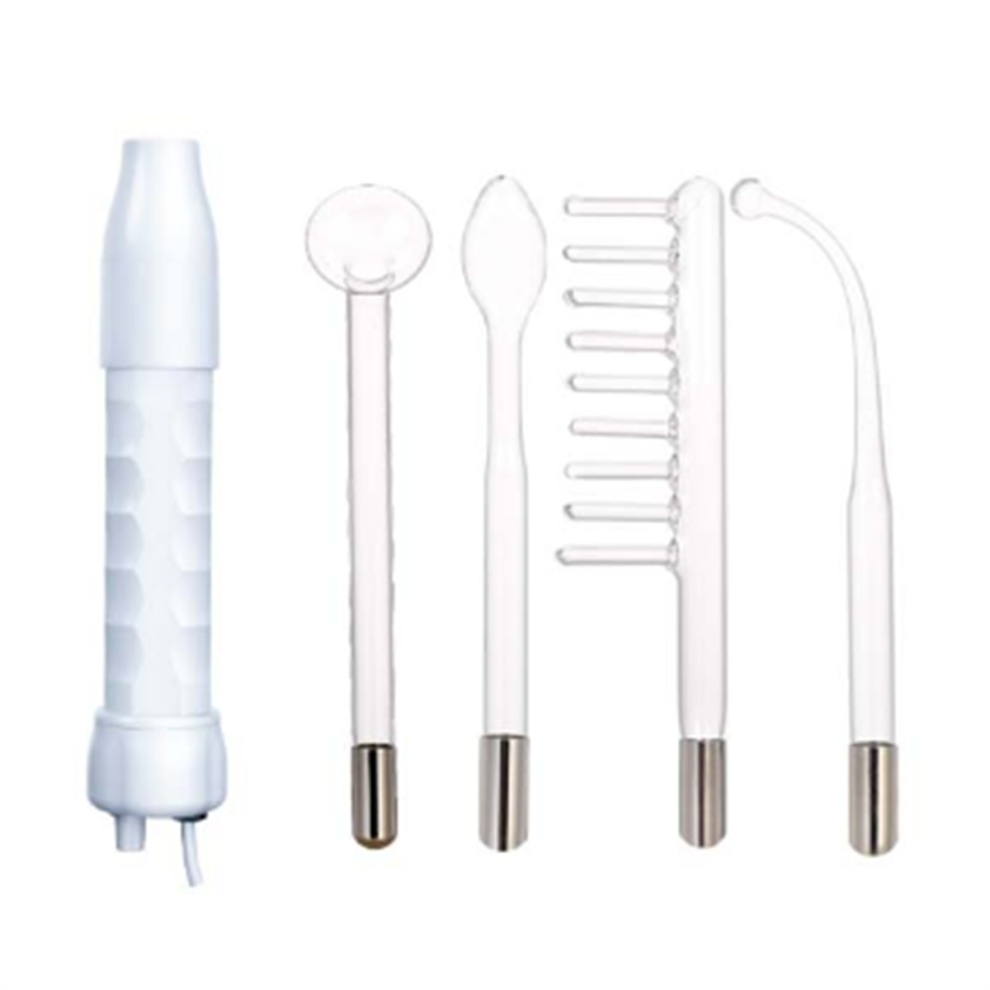 Portable Handheld High Frequency Skin Therapy Wand Machine EU Plug
