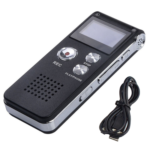 8G Voice Recorder, High-Definition Noise Reduction MP3 Player
