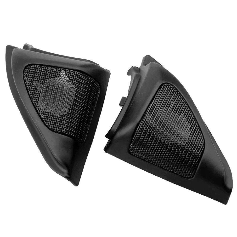 Car Door Panel Audio Horn Cover Tweeter Triangular Speaker Cover Trim 4853816456099