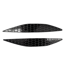 1Pair Honeycomb Tail Rear Fog Light Cover Trim for Golf 7