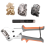 Grommet Tool Kit Manual Machine Press Handheld Plier Metal Grommet 3