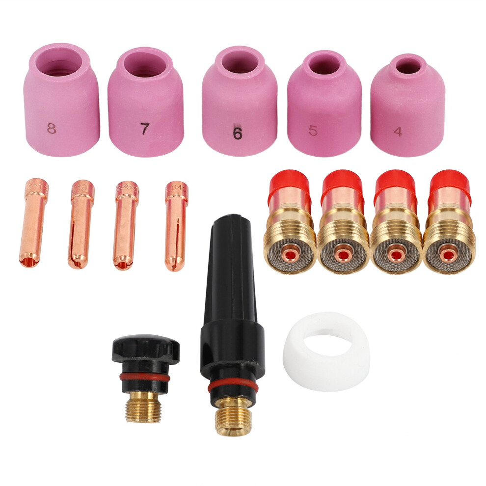 Tig Welding Torches Alumina Nozzles Kit For 17 18 26 Series 4853816446830