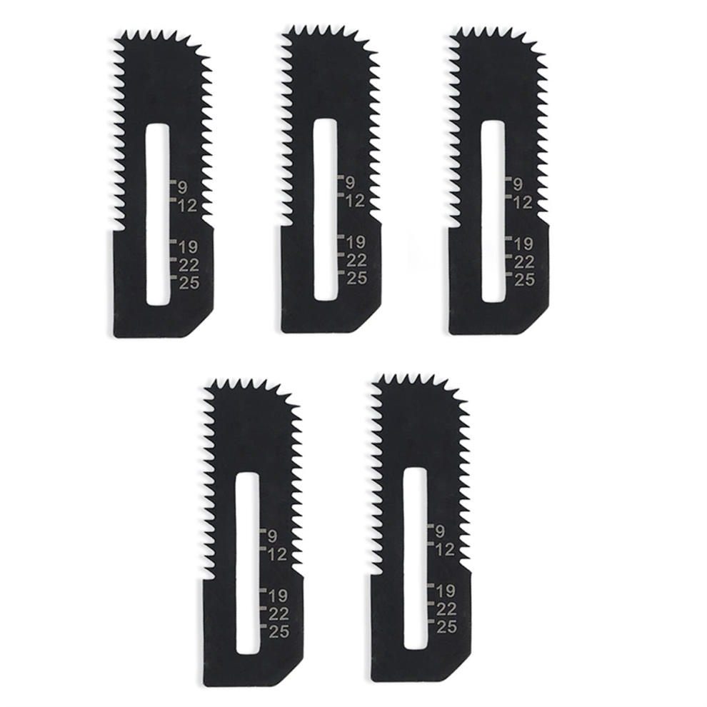 5 Pack Drywall Cut-Out Saw Blades for Cordless Cut-Out Saw