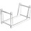 Support de disque vinyle transparent pour le stockage d'albums de bureau 1