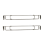 RV Secure Adjustable Bars, Food Stabilizers for RV Refrigerator (2Pc) 1