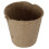 100Pcs Round Degradable Pulp Peat Flower Pot 8x8cm Plant Nursery Cup 6