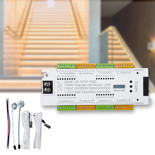 32 Channels Stairway Lighting LED Motion Sensor Controller Kit 2