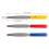 Guitar Nut File Nut Slot File Set Double Edge Wire File 4