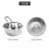 2-Pack Stainless Steel Double Boiler, Heat- Handle 5