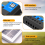 30W 12V Solar Panel Battery Charger+40A Controller for RV Car Boat 5