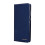 For iPhone12 Ice Crystal Silk Insert Card Wallet Phone Case - Blue 1
