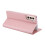 For iPhone12 Ice Crystal Silk Insert Card Wallet Phone Case - Rose Red 3