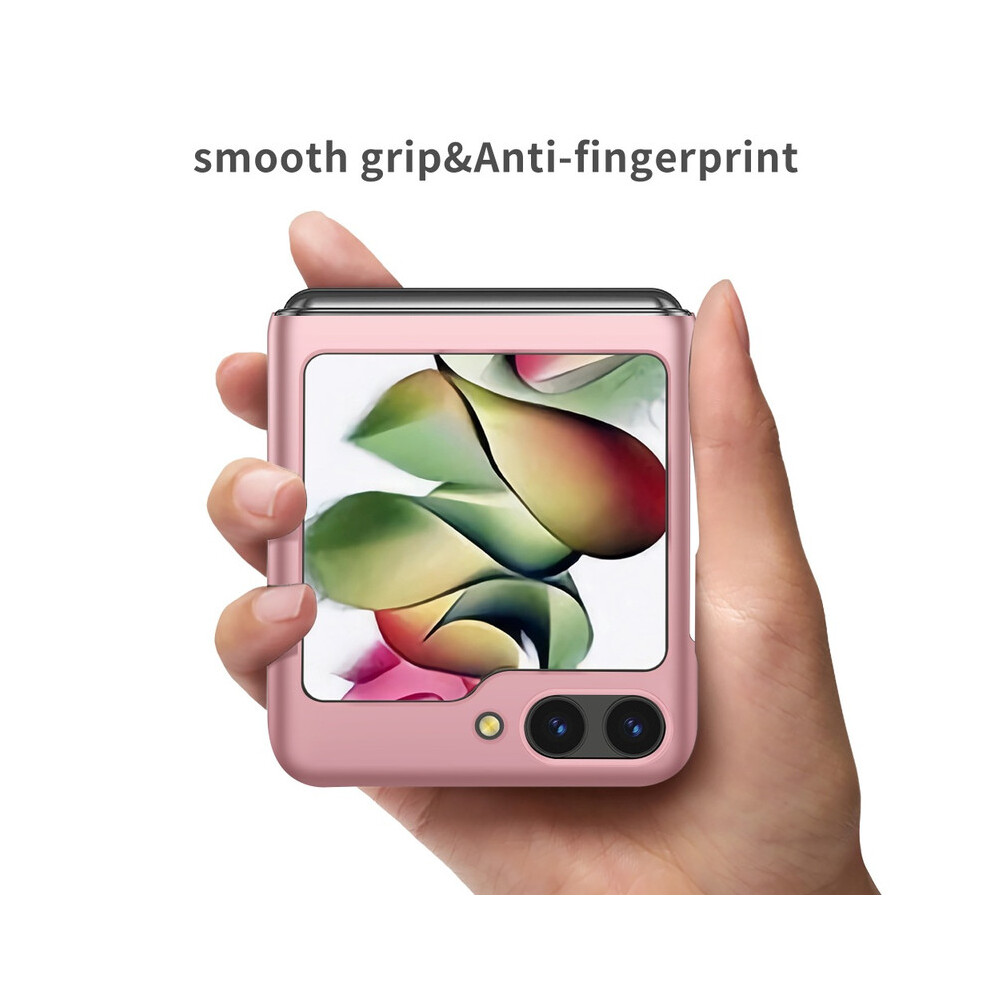 For Samsung Z Flip 5 Full Cover Shockproof Mobile Phone Case - Pink 6910863329788
