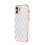 For iPhone11 Lambskin Phone Case - White 1