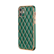 For iPhone11 Lambskin Phone Case - Green