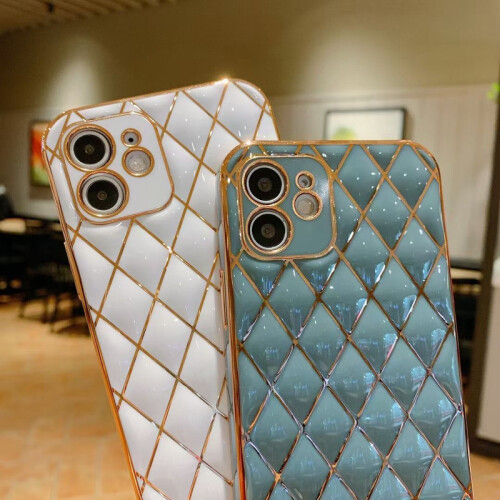 For iPhone11 Lambskin Phone Case - Green 1
