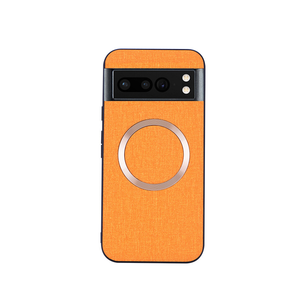 For Google Pixel 9A Magnetic Phone Case - Yellow 6910863331309