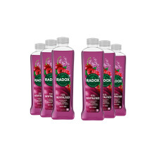 6x Radox Mineral Therapy Feel Revitalised Bath Soak w/ Cherry & Raspberry, 500ml