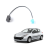 Microfone Bluetooth Host RD45 para 206 207 301 307 3