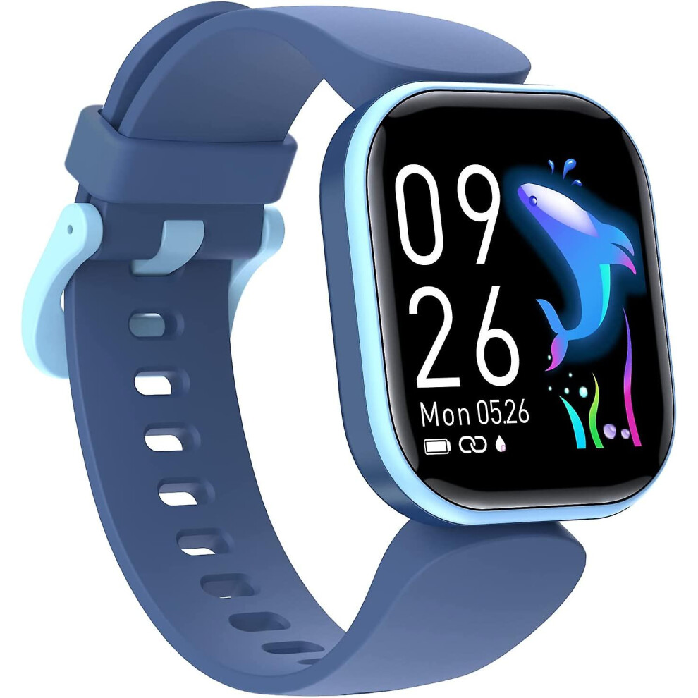 Kids Activity Tracker Fitness Watch, 1.4" Waterproof Ip68 Smartwatch Heart Rate Monitor, Pedometer, Sleep Monitor, Calorie Counter Connected Smartwatc 8994440230733