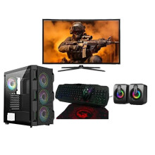 Fast Gaming PC Bundle|Core i7| GT 1030 2GB|16GB RAM|128GB SSD+1TB HDD