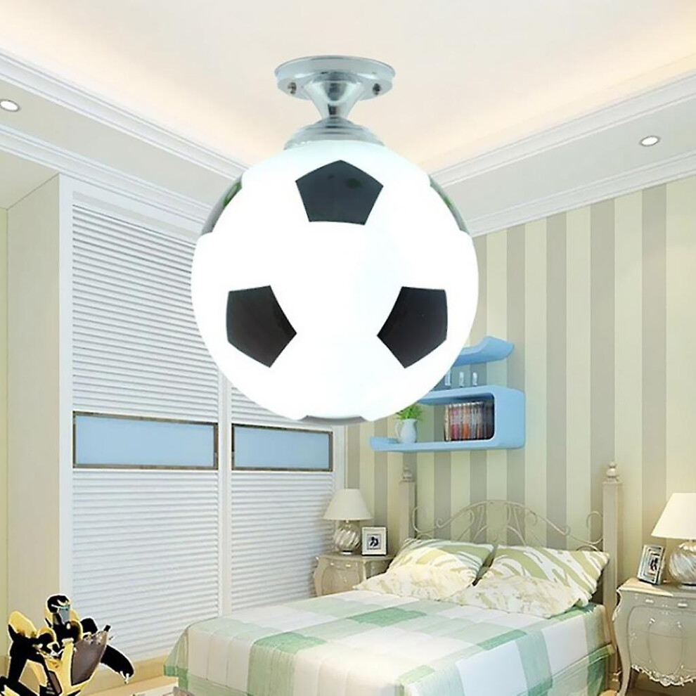 Boys Bedroom Flush Mount Football Soccer Ceiling Lamp Ceiling Light Fixtures