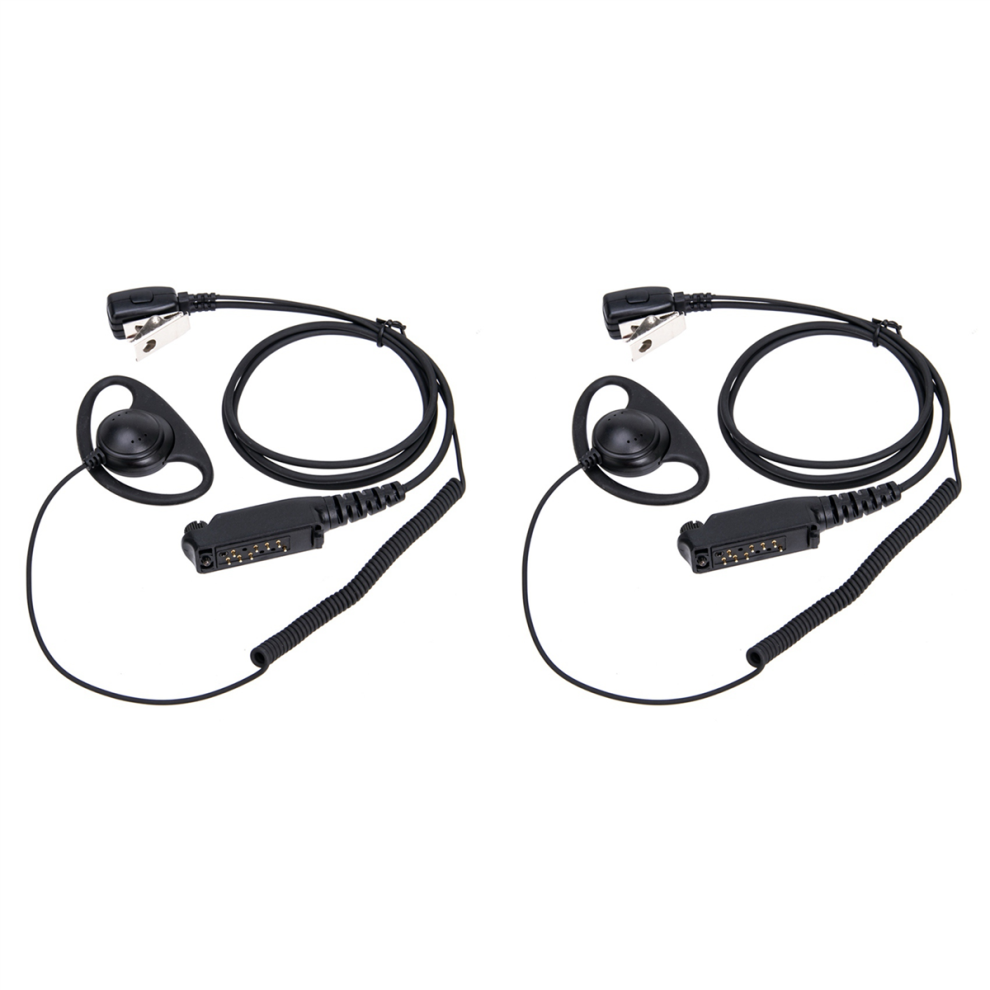 2X Ptt Earpiece Headset Mic For Sepura Stp8000 Stp8030 Stp8035 Stp8038 Stp8040 Stp8080 4852689264961