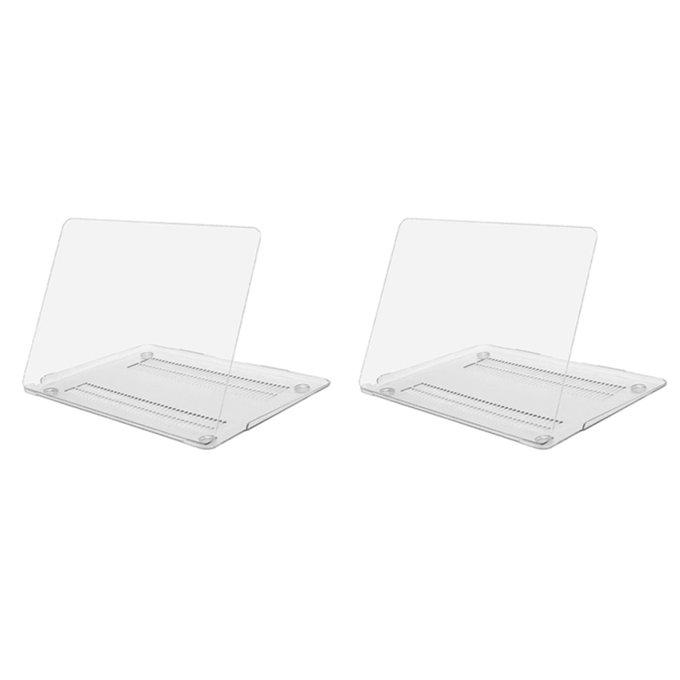 2X Cover Protettiva Per Computer In Plastica Rigida Trasparente Per Air 13 A2337 M1 A2179 A1932, Trasparente
