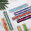 16 Pcs Guided Reading Strips for Kids Overcoming Colored (Cute Style) 3
